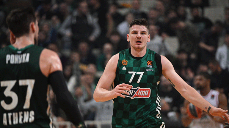 Παναθηναϊκός: Οριστικά εκτός με την Εφές ο Γκουντάιτις
