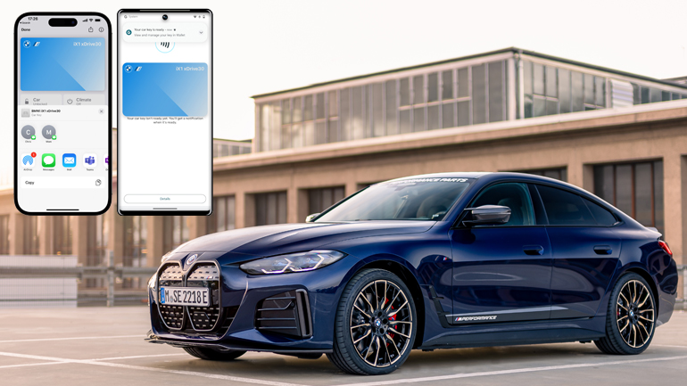 Το Ψηφιακό Κλειδί BMW μπορεί τώρα να διαμοιραστεί μεταξύ συσκευών iPhone και Android