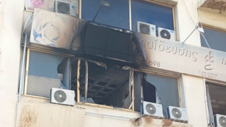 Πυρκαγιά σε κτήριο γραφείων στην Καλλιθέα