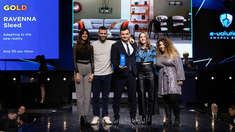 Χρυσό Βραβείο για την RAVENNA Νο1! Χρυσό Βραβείο για την RAVENNA Νο1!