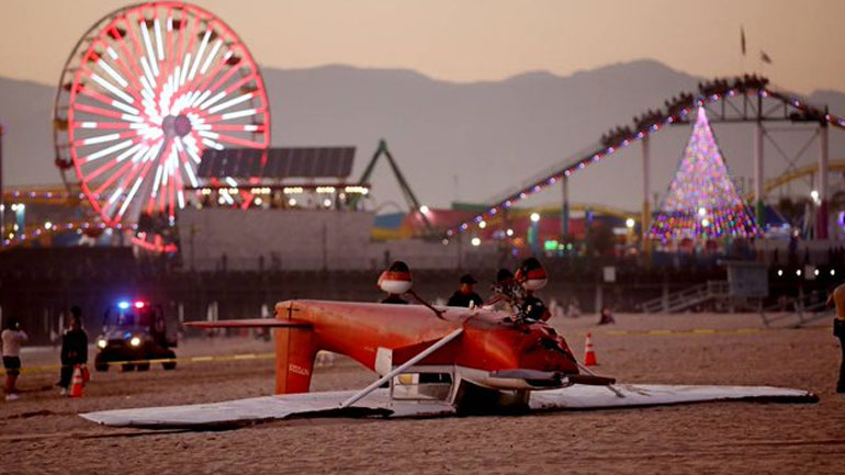 Συντριβή ιδιωτικού αεροσκάφους σε παραλία της Καλιφόρνια – Νεκρός ο πρώην δήμαρχος της Σάντα Μόνικα