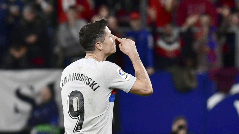 Μπαρτσελόνα: Το CAS διατήρησε την ποινή του Λεβαντόφσκι