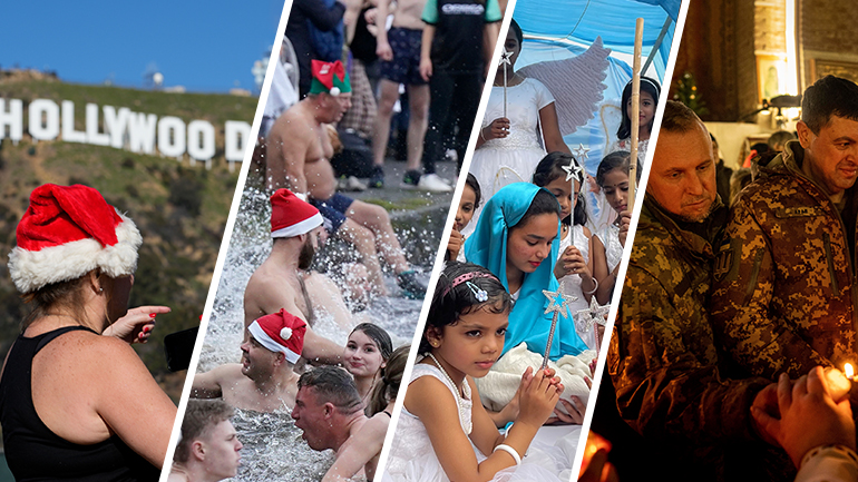 Πώς γιόρτασε ο πλανήτης τα φετινά Χριστούγεννα