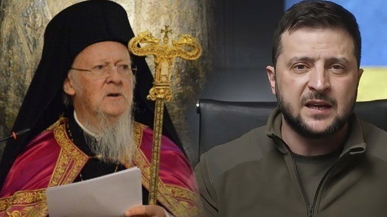Ευχετήρια επιστολή Ζελένσκι προς τον Οικουμενικό Πατριάρχη