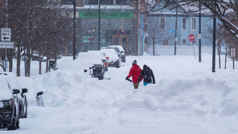 Σαρώνει τις ΗΠΑ η «χιονοθύελλα του αιώνα»