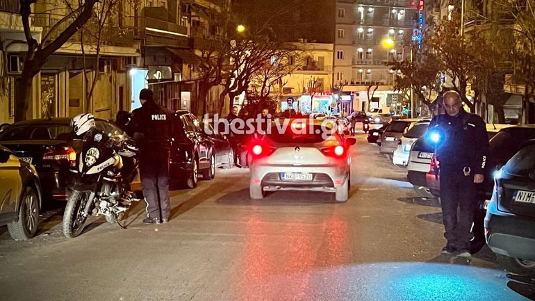 Κινητοποίηση της Αστυνομίας για πυροβολισμό στο κέντρο της Θεσσαλονίκης