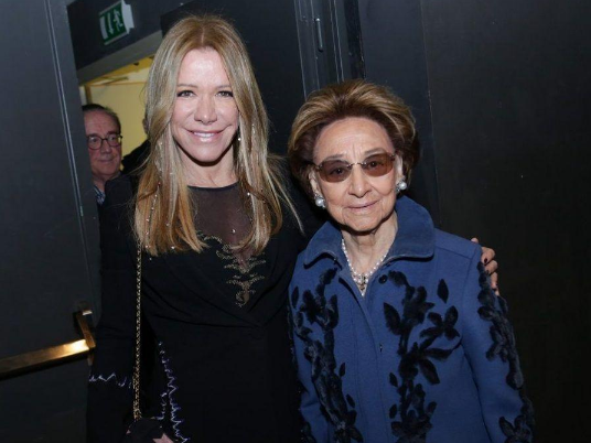 Η Εριέττα Λάτση με την κόρη της, Μαριάννα