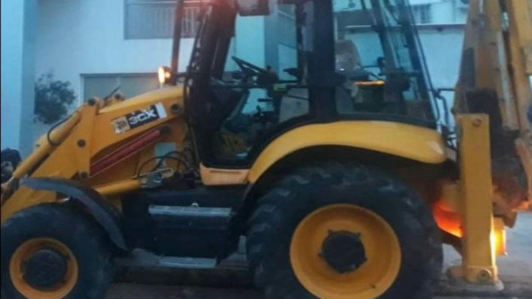 Κλάπηκε μηχάνημα JCB από την περιοχή της Νίκαιας- Δίνεται πολύ μεγάλη αμοιβή