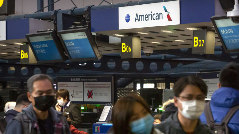 ΗΠΑ: Σε υποχρεωτικό τεστ ανίχνευσης Covid-19 θα υποβάλλονται οι ταξιδιώτες από την Κίνα