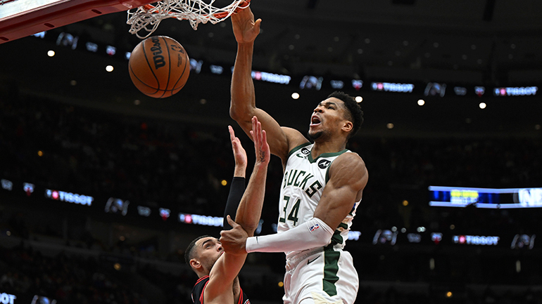 Συγκλονιστικός ο Γιάννης με 45 πόντους, αλλά τέταρτη διαδοχική ήττα για τους Μπακς