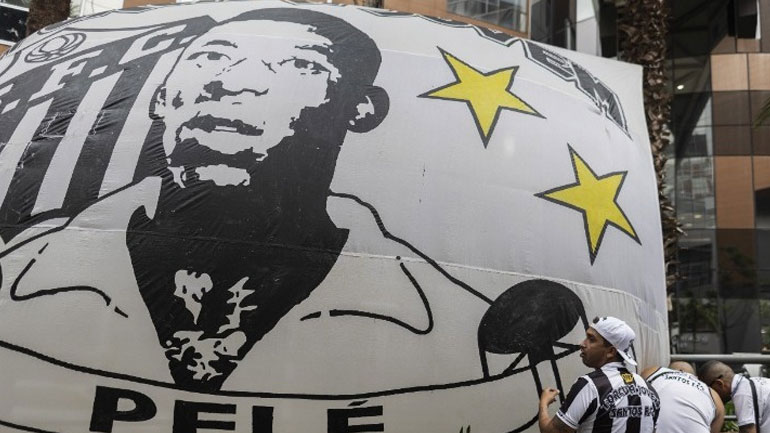 Στην έδρα της Σάντος θα μεταφερθεί η σορός του «βασιλιά»