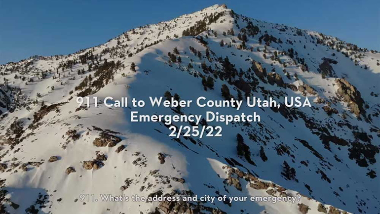 Περιπετειώδης διάσωση σκιέρ με τη χρήση drone