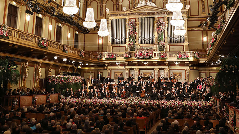 Η Πρωτοχρονιάτικη Συναυλία της Φιλαρμονικής Ορχήστρας της Βιέννης