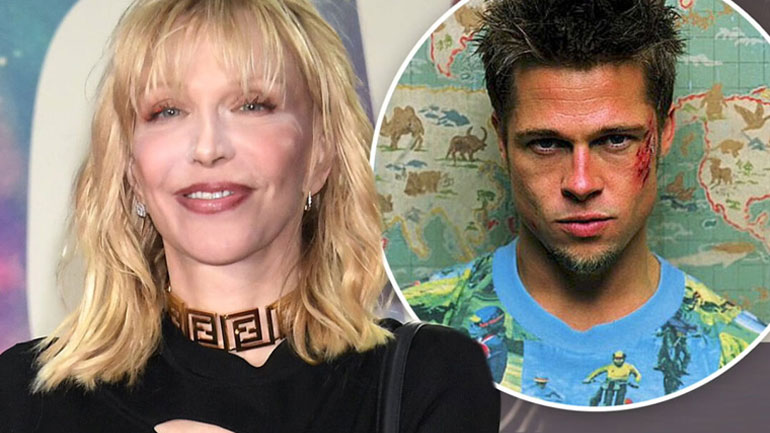 Courtney Love: Κατηγορεί τον Brad Pitt ότι την απέλυσε από την ταινία «Fight Club»