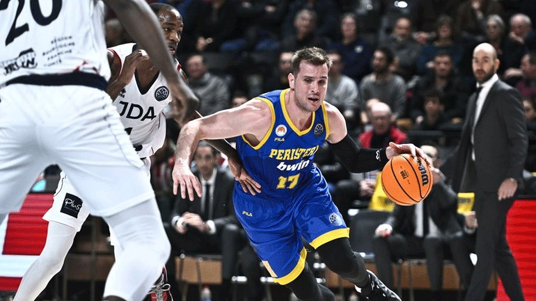 Basketball Champions League: Έμεινε από δυνάμεις στο φινάλε το Περιστέρι, 89-80 η Ντιζόν
