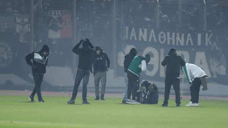 Διεκόπη προσωρινά το Λεβαδειακός – Παναθηναϊκός