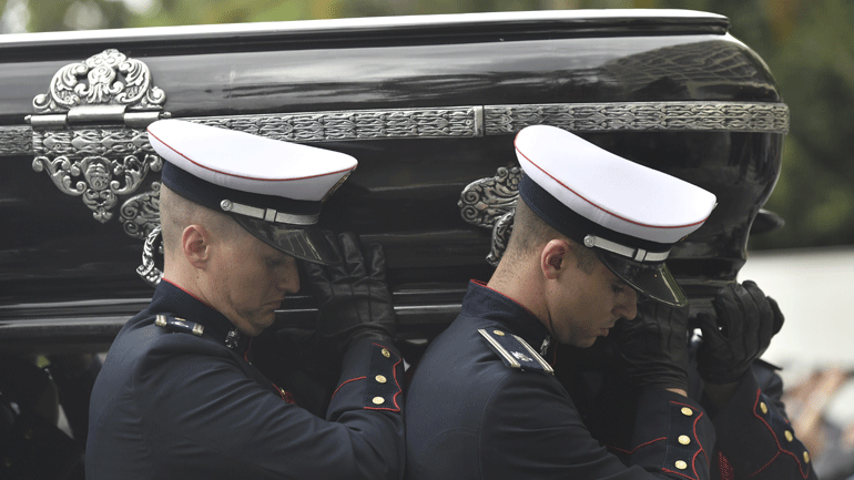 Ο Πελέ στην τελευταία του κατοικία