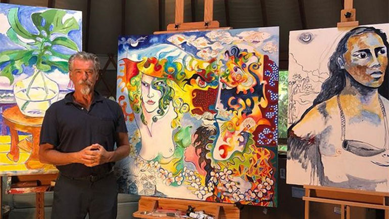 Πιρς Μπρόσναν: Έκθεση ζωγραφικής στο Λος Άντζελες για τον πρωταγωνιστή του «Τζέιμς Μποντ»