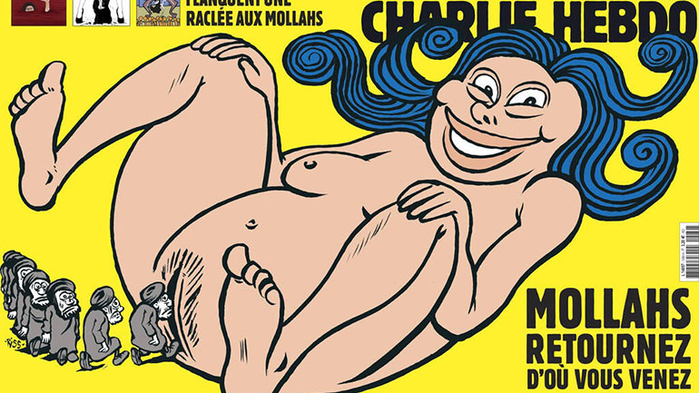 Χαστούκι από το Charlie Hebdo στους Αγιατολάδες του Ιράν