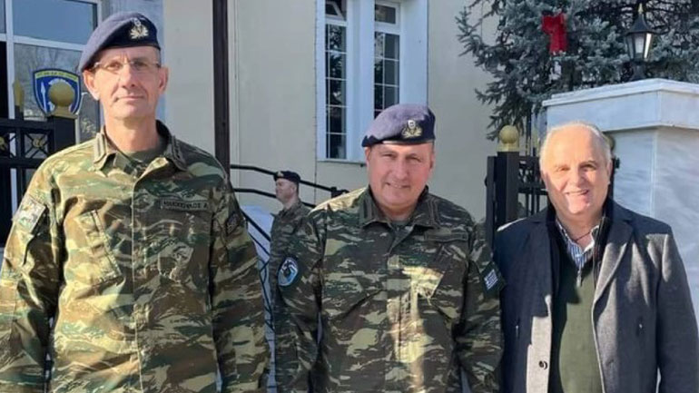 Στην Έδεσσα ο διοικητής του Γ’ Σώματος Στρατού, Αντ/γος Σωτήρης Κωστάκογλου