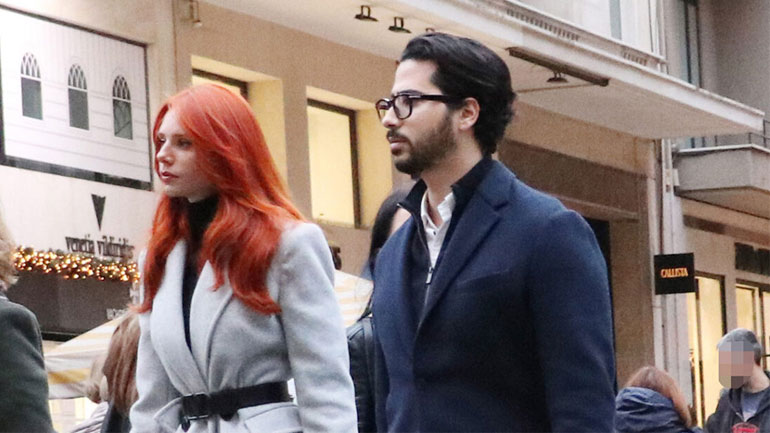 Έβελυν Καζαντζόγλου: Βόλτα στο κέντρο της Αθήνας με τον σύντροφό της, Μοχάμεντ Άλι