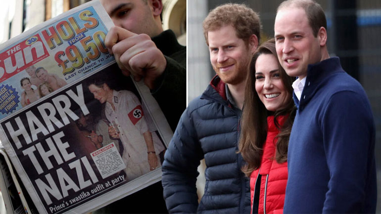 Πρίγκιπας Harry: Αποκάλυψε ότι ο William και η Kate πρότειναν να ντυθεί Ναζί στο μασκέ πάρτι