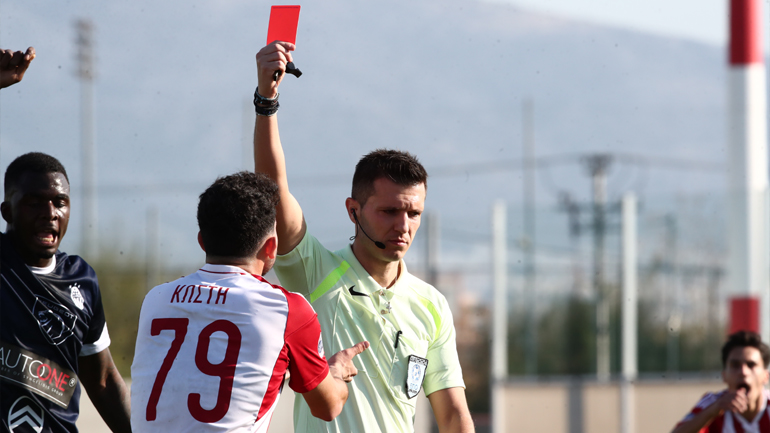 Μεγάλη ένταση και διακοπή στο Ολυμπιακός Β’-Κηφισιά