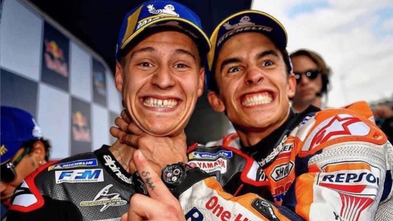 O Marc Marquez το 2020 είδε ένα μεγάλο αντίπαλο στο πρόσωπο του Fabio Quartararo