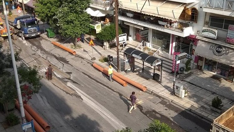 Αποκατάσταση της υδροδότησης σε περιοχές της Αθήνας