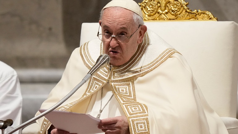 Πάπας Φραγκίσκος: «Tα κακόβουλα σχόλια είναι θανατηφόρο όπλο»