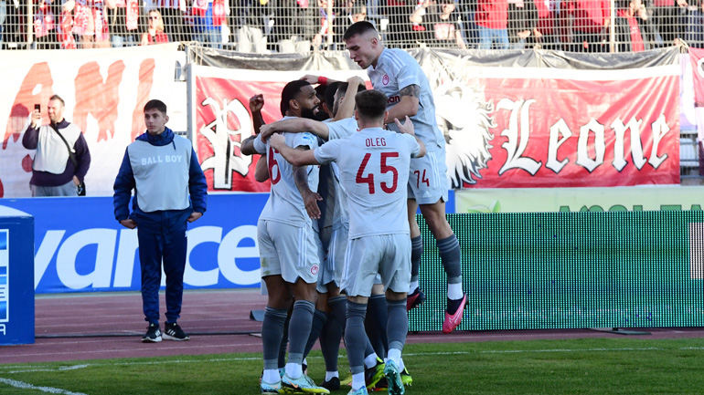 Τρίτη συνεχόμενη νίκη για τον Ολυμπιακό, 4-0 τον Βόλο στο Πανθεσσαλικό!
