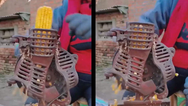 Γρήγορο ξεσπόριασμα καλαμποκιού