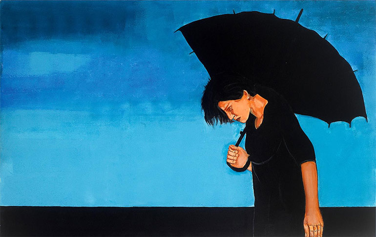 Ergo_7  ΜΕΤΑ ΤΗΝ ΚΑΤΑΙΓΙΔΑ / AFTER THE STORM  5/2022, ακρυλικά σε καμβά / acrylics on canvas 120 x 190 cm 