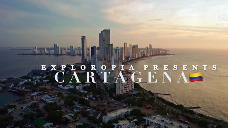 Γνωρίστε την Καρθαγένη της Κολομβίας από ψηλά