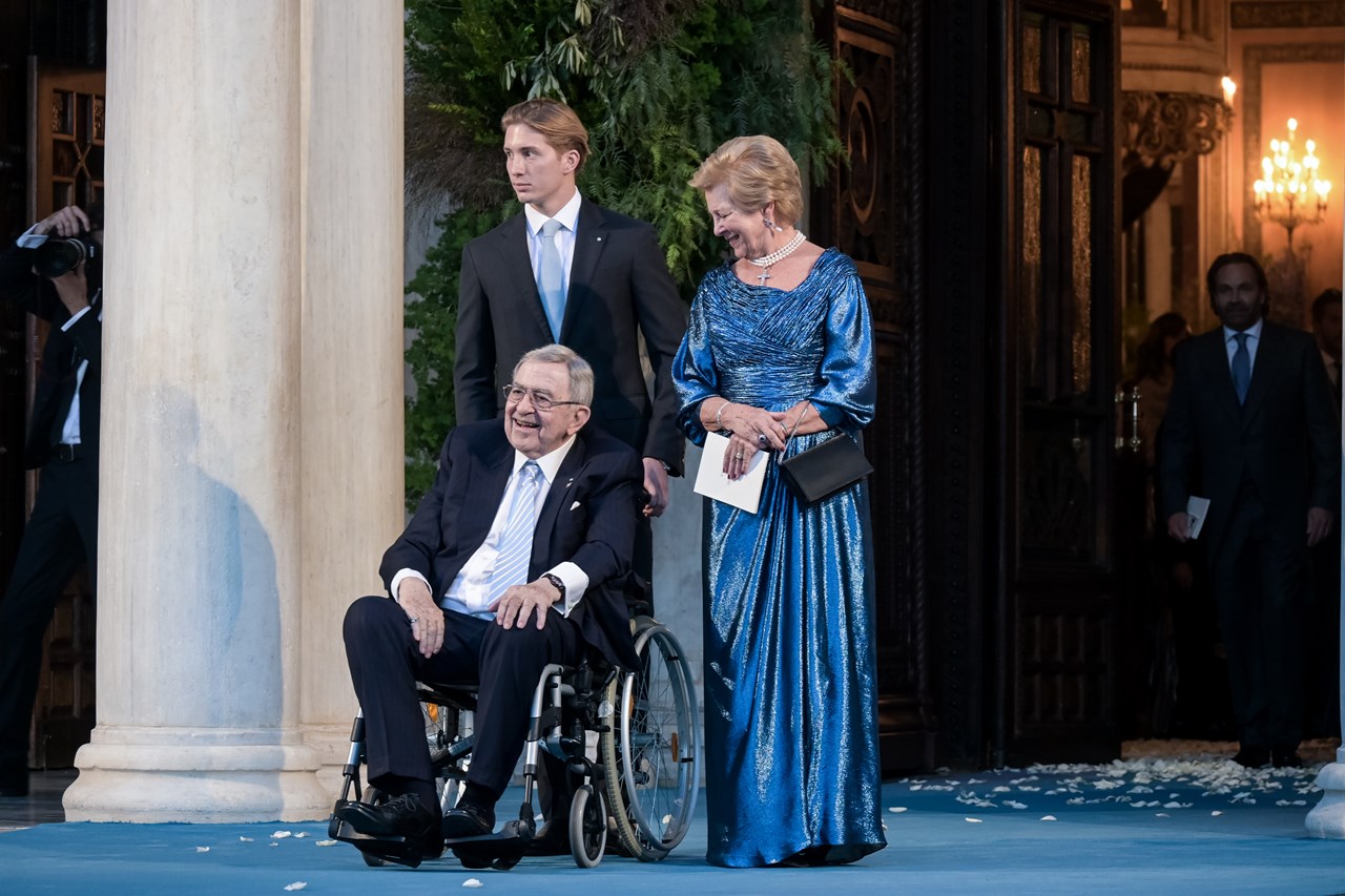 Ο Κωσταντίνος στον γάμο του υιού του, Φιλίππου Γλύξμπουργκ