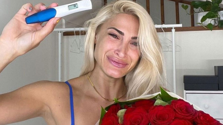 Ιωάννα Τούνη: Ποζάρει πρώτη φορά με το νεογέννητο μωρό της