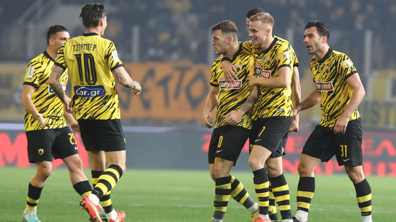 Άνετη πρόκριση για την ΑΕΚ, 3-0 την Κηφισιά
