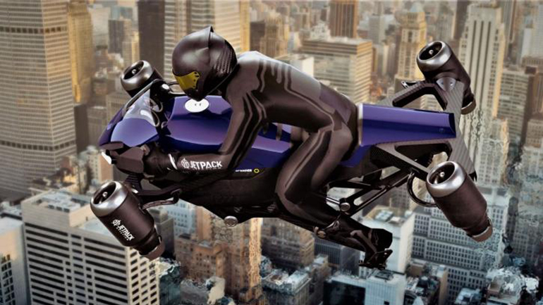 Άδεια κυκλοφορίας ζητά η πρώτη ιπτάμενη μοτοσικλέτα