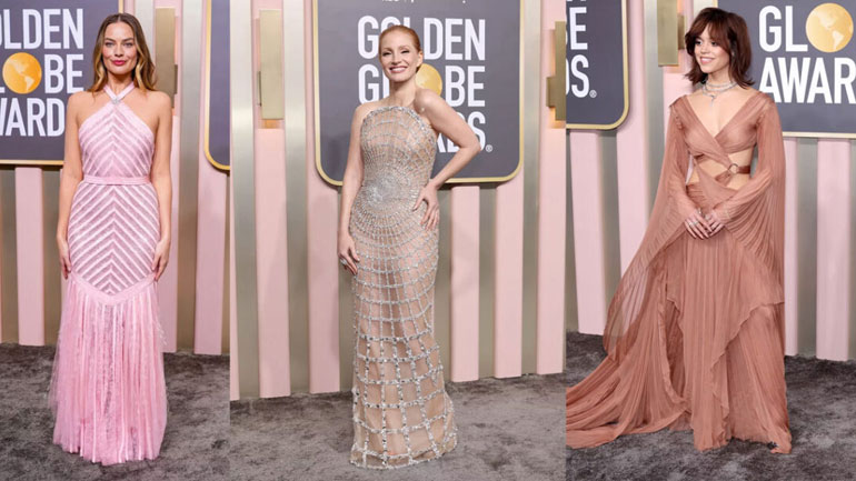 Χρυσές Σφαίρες 2023: Οι λαμπερές εμφανίσεις των celebrities στο κόκκινο χαλί