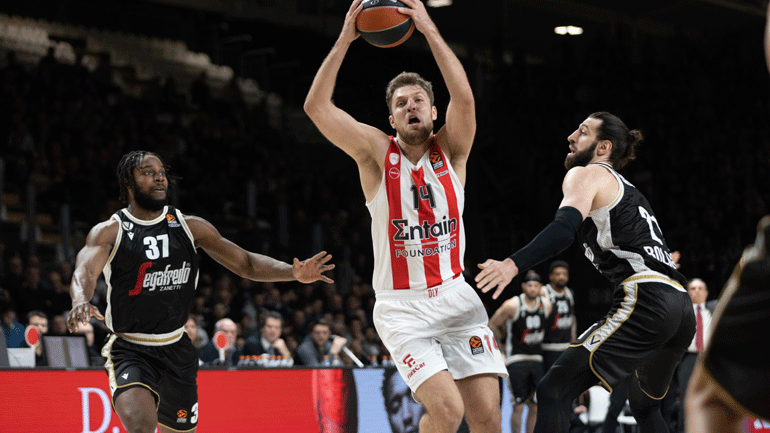 Νικητής στη Μπολόνια ο Ολυμπιακός, 85-83 τη Βίρτους