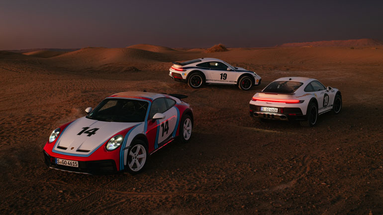Οι νέοι χρωματισμοί της Porsche είναι εμπνευσμένοι από τα δυσκολότερα ράλι