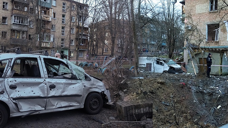 Ουκρανία: Ρωσική πυραυλική επίθεση πλήττει υποδομές στο Κίεβο