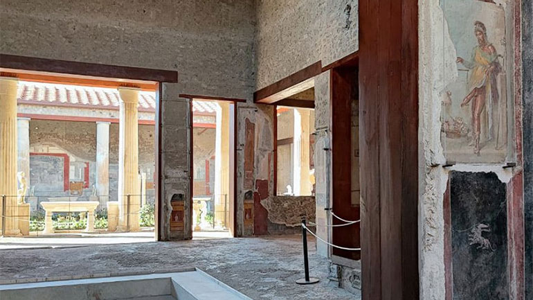 Πομπηία: Το σπίτι των Vettii, γνωστό για τις ερωτικές τοιχογραφίες του, άνοιξε εκ νέου για το κοινό