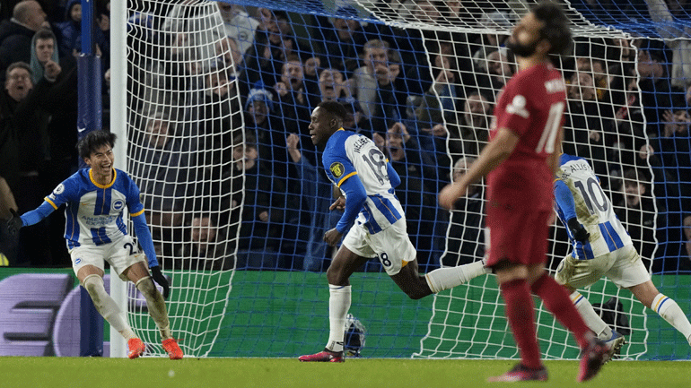 Αγγλία: «Χαστούκι» της Μπράιτον, 3-0 τη Λίβερπουλ