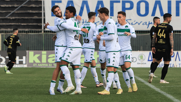 Super League 2: Νίκη για τον Παναθηναϊκό Β’, 2-0 την Αναγέννηση Καρδίτσας