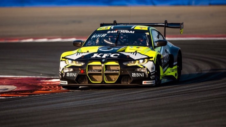 O Rossi στο βάθρο στις 24 Ώρες του Ντουμπάι