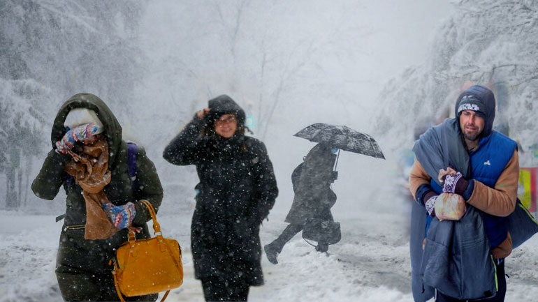 Εκτεταμένες χιονοπτώσεις αναμένονται στην Ευρώπη και στη Βορειοδυτική Αφρική