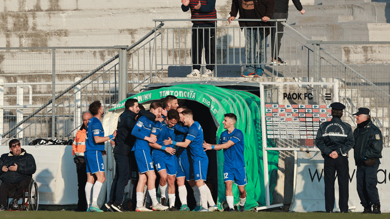Super League: Ήττα για τον ΠΑΟΚ Β’, 1-0 ο Αλμωπός Αριδαίας