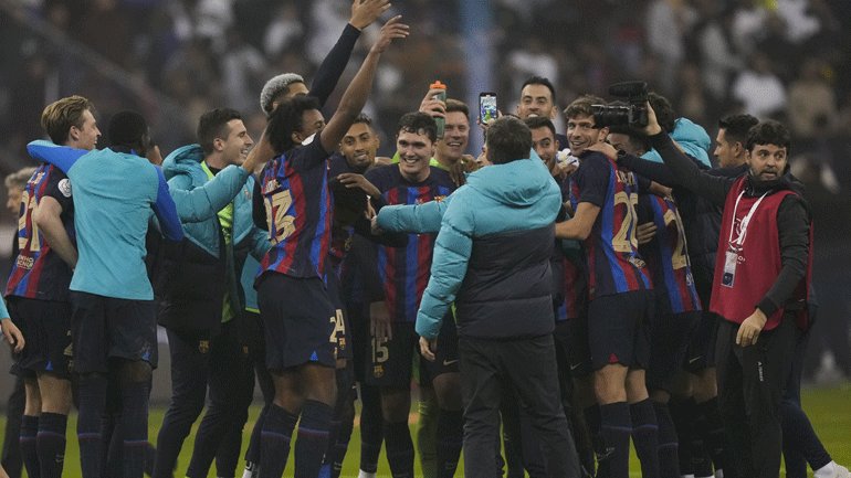 Η Μπαρτσελόνα κατέκτησε το Σούπερ Καπ Ισπανίας, 3-1 τη Ρεάλ