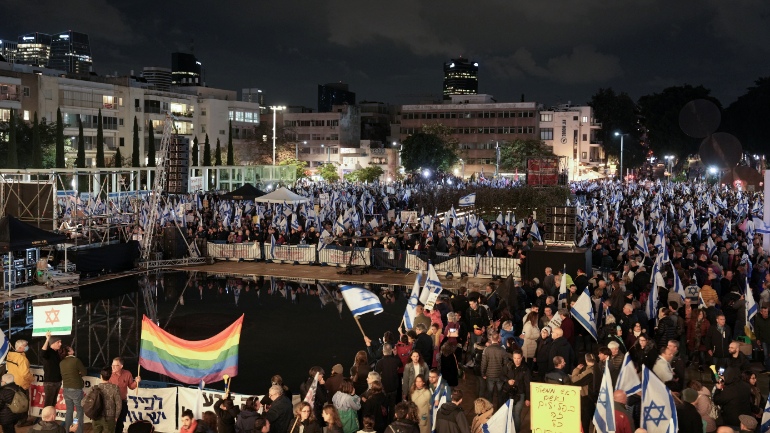 Ισραήλ: Διαδήλωση στο Τελ Αβίβ κατά του κυβερνώντος συνασπισμού